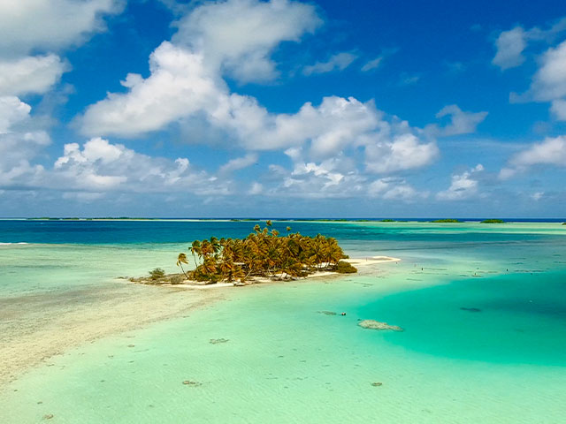 Lagon Bleu  &icirc;le aux R&eacute;cifs